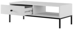 Set mobilier living Tezarta II (Alb + Negru) . 1105980