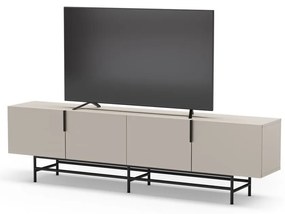 Comodă TV crem 200x54,5 cm Eldia – Marckeric