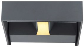 Aplica LED exterior ambientala moderna lumina sus / jos IP44 VERONIKA