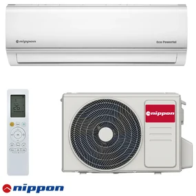 Aparat aer conditionat inverter Nippon KFR 09DCB ECO POWERFUL, 9 000BTU, 17 m², A++/A+, R-32, Alb