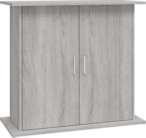 vidaXL Suport acvariu, gri sonoma, 81x36x73 cm, lemn prelucrat