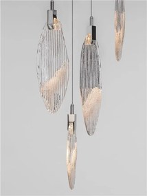 Lustra LED suspendata design decorativ SERIQ D-40cm