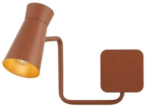 Aplica de perete LORD Argon 8882, 1xE14/7W/230V, teracotă