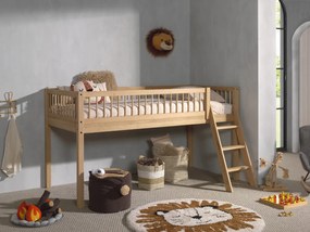 Set FORREST OAK este format dintr-un Pat copii matrimonial (90 x 200 cm) și un set textil asortat.