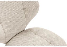 Scaune de dining crem 2 buc. Maori – Marckeric