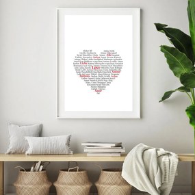 Poster - Love Heart (A4)