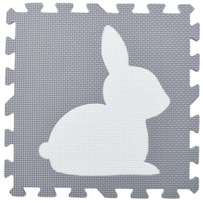 Covor de joacă sub formă de puzzle din 36 piese Timon Pets and Corner