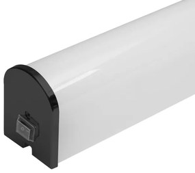 Aplică LED pentru oglindă de baie ALEX LED/8W/230V 4000K 41 cm IP44 negru