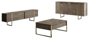 Dulap Luxe Walnut and Gold