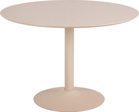 MAZZONI EXPORT KORFU Bej (Cașmir) - MASĂ ROTUNDĂ 110 cm PENTRU BUCĂTĂRIE DINING LIVING FURNIR