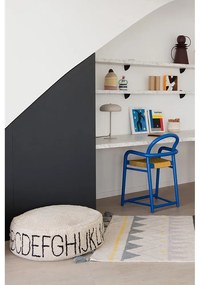 Fotoliu puf pentru copii crem ABC – Lorena Canals