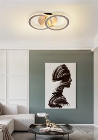 Searchlight 37122CP-LED Plafonieră cu dimmer SPECIFICAȚII LED/24W/230V 3000K 25x42,5 cm