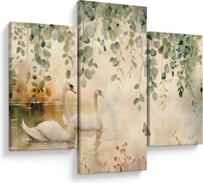 Tablou - Lac, acvariu (90x60 cm)