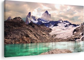 Tablou cu lac montan (90x60 cm)