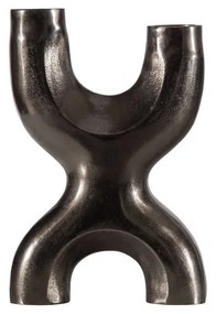 Suport metalic pentru lumânare WOOOD Don X, negru