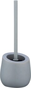 Perie WC cu suport BADI, Gri, 38x13,5x13,5, Wenko