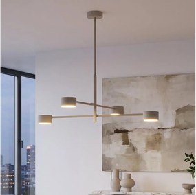 Lustră pe tijă NATSU 4xGX53/10W/230V bej