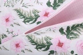 ShopJK SAC DE DORMIT PENTRU COPII - BUMBAC - TRANDAFIRI