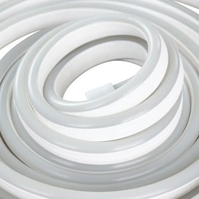 Bandă LED FLATNEONLED LED/96W/24V 5m IP44 roșie Eglo 900223