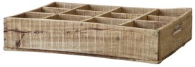 Tavă din lemn reciclat cu 12 compartimente – Grimaud