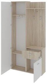 Mobilier hol Cless (Alb alpin) (cu oglindă). 1104705