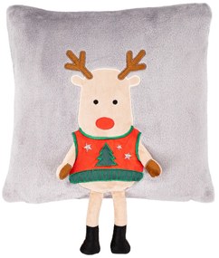 Față de pernă de Crăciun 4Home Xmas Reindeer,40 x 40 cm