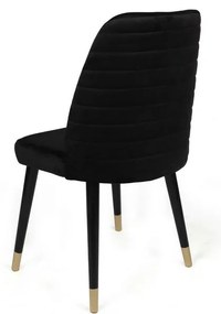 Set de scaune de sufragerie Hugo Black and Black,2 buc.