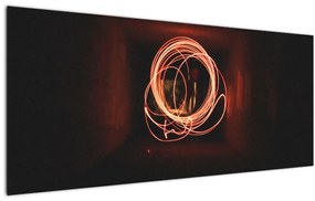 Tablou - linii în tunel (120x50 cm)