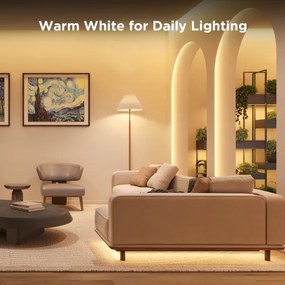 Bandă Govee Wi-Fi RGBICW Smart PRO LED 5m MATTER extra durabilă
