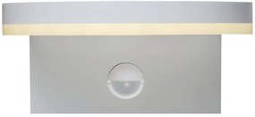 Aplica exterior LED, Senzor de miscare, Protectie IP54, Batida, alb