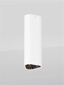Plafoniera LED tip spot ETHO alb/negru15cm