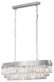 Lustră pe lanț VALPARAISO 10xE14/40W/230V crom lucios Eglo 39494