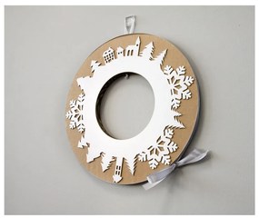 Coroniță advent cu panglică gri Unlinited Design for kids