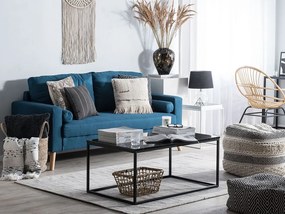 Canapea 2 locuri Kolding (albastru) . 1008742