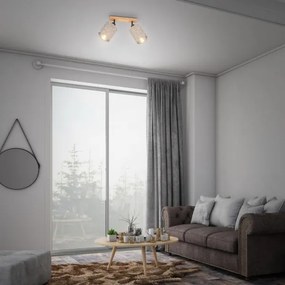 Spot de perete Briloner 2078-021 SPOTLIGHT 2xE27/25W/230V bej