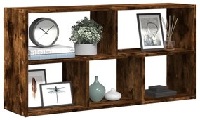 vidaXL Raft de perete, stejar fumuriu, 100x25x50 cm, lemn prelucrat
