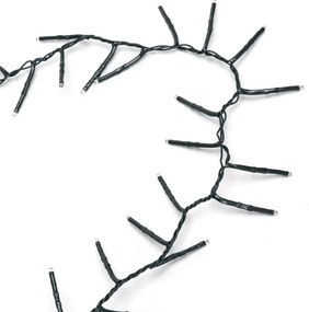 Aigostar - Instalație luminoasă LED de exterior pentru Crăciun, 600 LED, 8 funcții, 18 m, IP44, alb cald