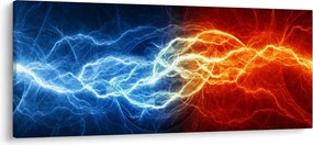 Tablou cu tensiunea de curent (120x50 cm)