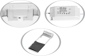 Lampă încastrată LED LADA LED/25W/230V 4100K