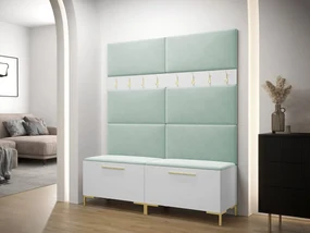 Set mobilier hol Frisala II (Alb) (Manila 11). 1060432