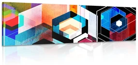Tablou geometrie futuristă