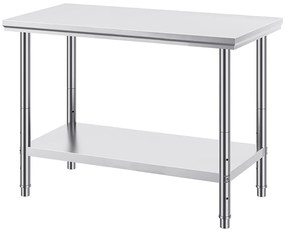 Masă de bucătărie din oțel inoxidabil