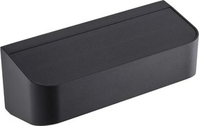 Aplica LED de exterior solara cu senzor IP54 Marcellio negru