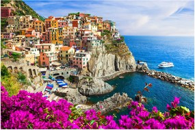 Tablou - Satul italian Manarola (90x60 cm)