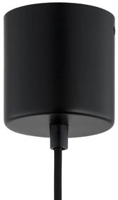 Argon 8868 - Lustră LED suspendată pe cablu BOLTON LED/12,5W/230V 3000K negru