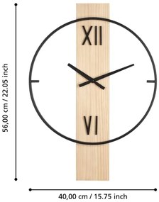 Ceas de perete Eglo 425512 YAMATSURI 1xAA 56x40 cm lemn/metal