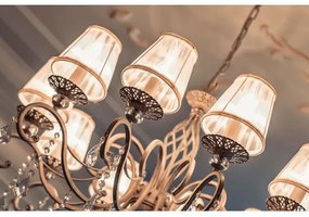 Lustră pe lanț Maytoni ARM247-10-G GRACE 10xE14/40W/230V