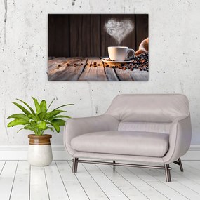 Tablou - Timp pentru cafea (90x60 cm)