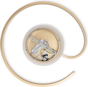 Brilagi - Plafonieră LED dimabilă SPIRAL LED/56W/230V 3000/4000/6000K + telecomandă