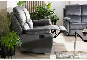 Canapea extensibila Spencer 2 velvet gri Blu14